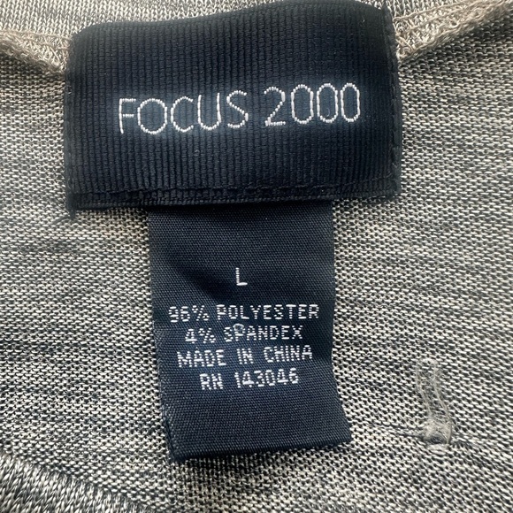 Large Cowl Neck Top‎ Gold Tunic Aline Size L - Picture 13 of 13